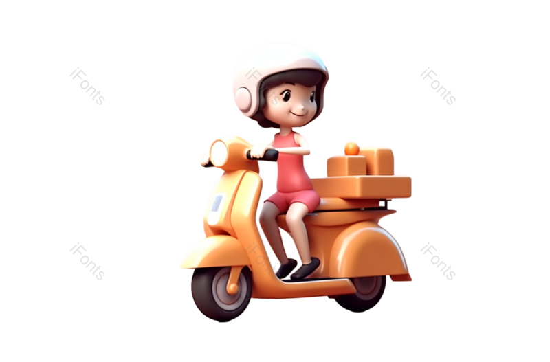 卡通图片,插画元素,女人PNG,可爱风免抠素材